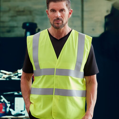 Yoko Hi-Vis Anti-Static Flame Retardant Waistcoat Thumbnail