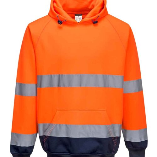 Portwest Hi-Vis Two Tone Hooded Sweatshirt Thumbnail
