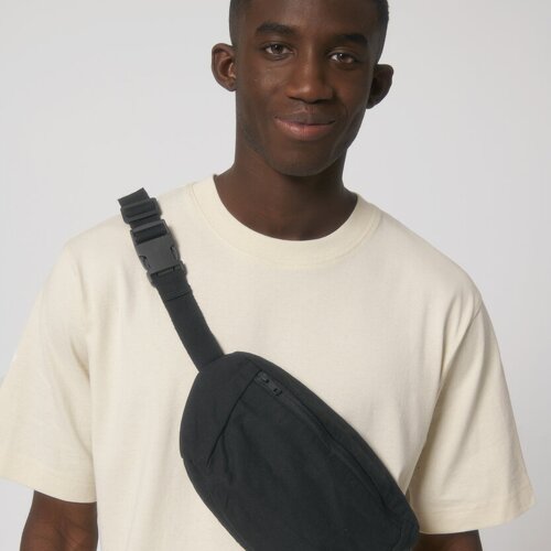 Hip bag with canvas fabric (STAU891) Thumbnail