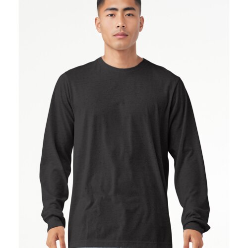 Unisex Heather CVC Jersey Long Sleeve Tee Thumbnail