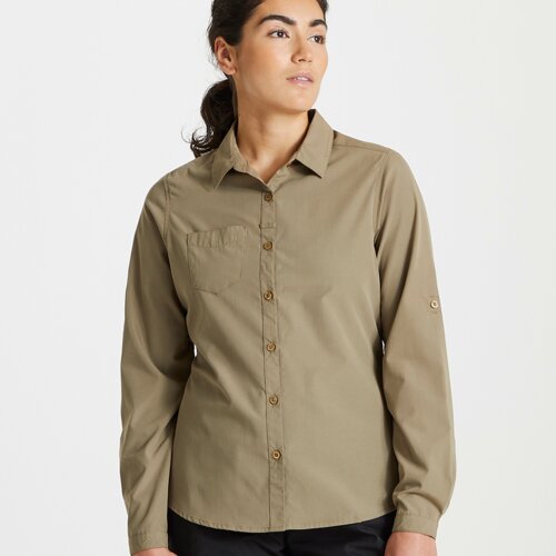 Craghoppers Expert Ladies Kiwi Long Sleeve Shirt Thumbnail