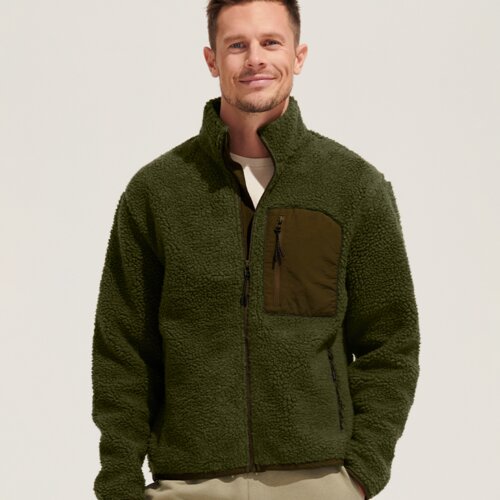 SOL'S Unisex Fury Sherpa Jacket Thumbnail