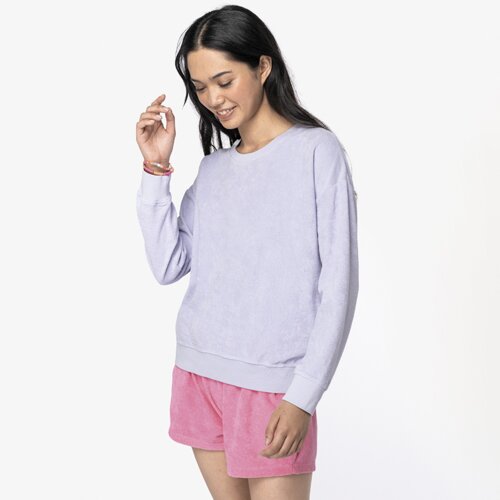 Native Spirit Ladies Terry Towel Sweatshirt Thumbnail