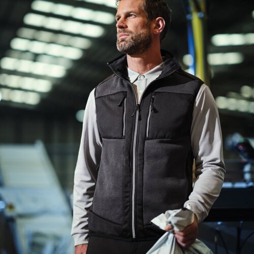 E-Volve unisex knit-effect stretch bodywarmer Thumbnail