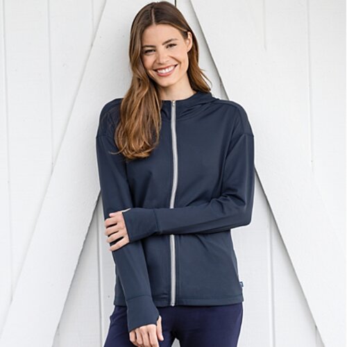 Cutter & Buck Daybreak Eco Recycled Womens Full Zip Hoodie Thumbnail