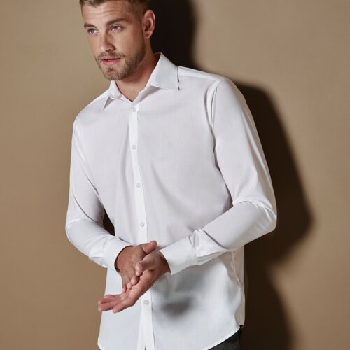 Slim Fit Long Sleeve Business Shirt Thumbnail