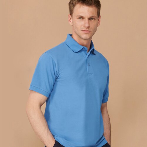 Henbury Heavy Poly/Cotton Piqué Polo Shirt Thumbnail