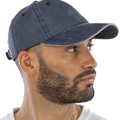 Result Washed Fine Line Cotton Cap Thumbnail