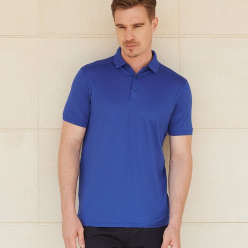 Stretch polo shirt with wicking finish (slim fit) Thumbnail