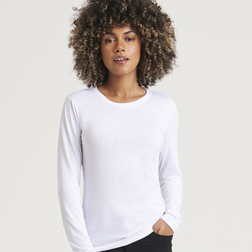 AWDis Ladies Long Sleeve Tri-Blend T-Shirt Thumbnail