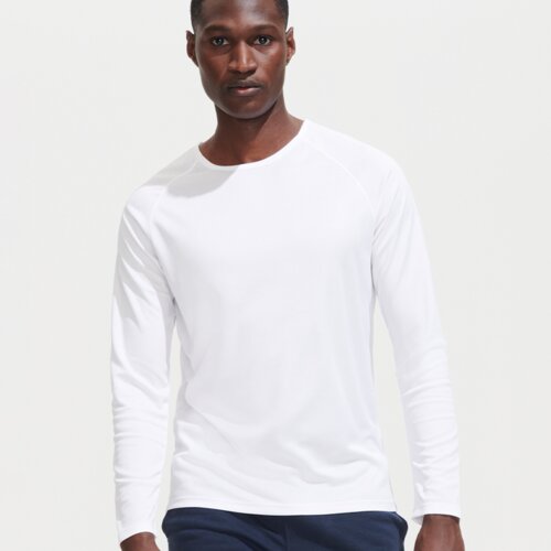 SOL'S Sporty Long Sleeve Performance T-Shirt Thumbnail