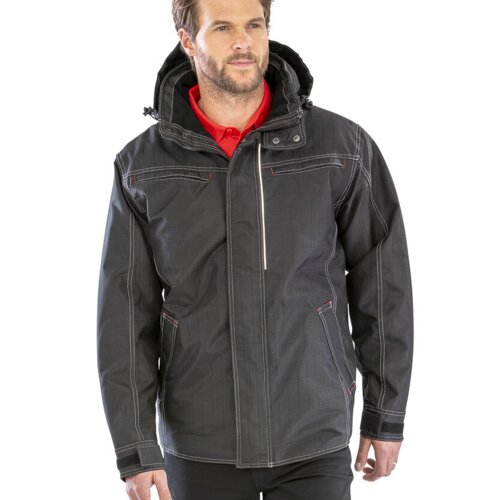 Denim texture rugged jacket Thumbnail