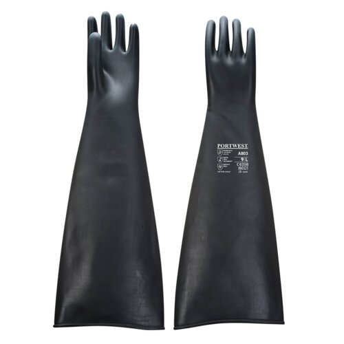 Heavyweight Latex Rubber Gauntlet 600mm Thumbnail