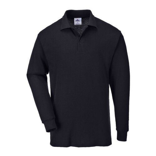 B212 Genoa Long Sleeved Polo Shirt Thumbnail