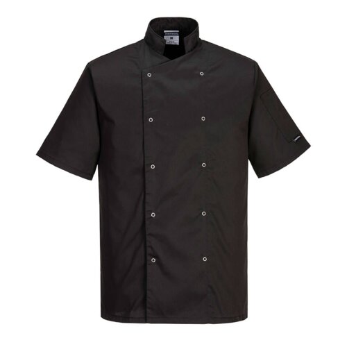 C733 Cumbria Chefs Jacket S/S Thumbnail