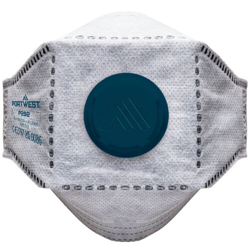 EAGLE FFP2 Valved Carbon Fold Flat Respirator (Pk10) Thumbnail