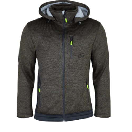 Yeti Knitted Fleece Lined Jacket  Thumbnail