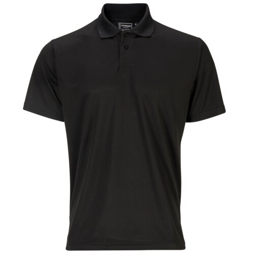 SBW-30271-7 Black Bird Eye Polo Shirt Thumbnail
