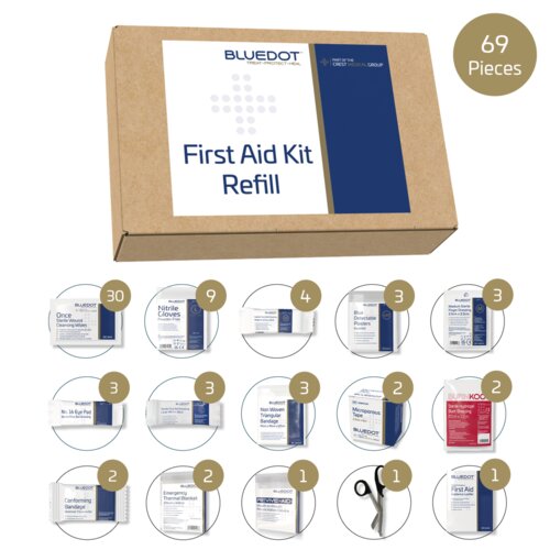 Blue Dot Medium BS 8599-1 (2019) Catering First Aid Refill Thumbnail