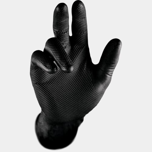 Grippaz® 246/BK - Heavy Duty Black Fishscale 6mil, Box of 50 Thumbnail