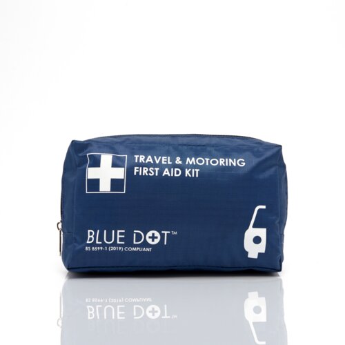 Blue Dot BS 8599-1 (2019) Travel and Motoring First Aid Kit in Blue Bag Thumbnail
