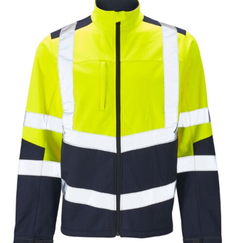 SHV-1051491-7 - Hi Vis 2 Tone Softshell Jacket Thumbnail