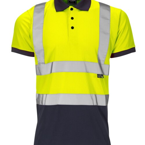 SHV-30S491-7 - Hi Vis Two Tone Polo Shirt Thumbnail
