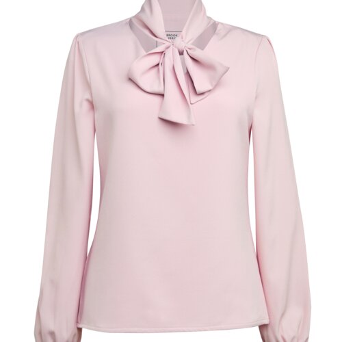 2368 - Andria Pussy Bow Blouse Thumbnail