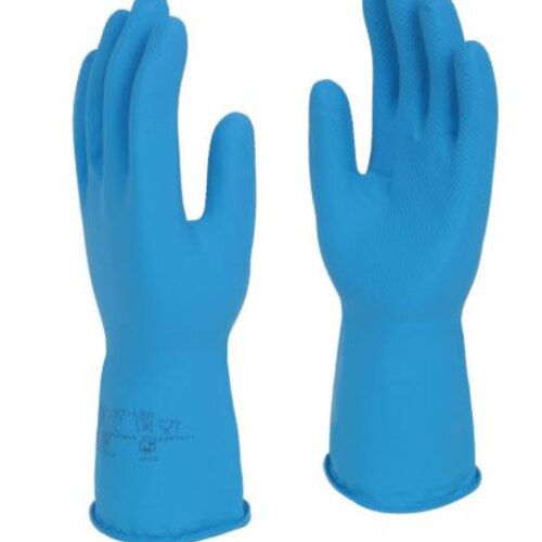 91 - Polyco Nitri-Tech Lite Unlined Blue Nitrile Synthetic Glove (144 Pairs per Box) Thumbnail