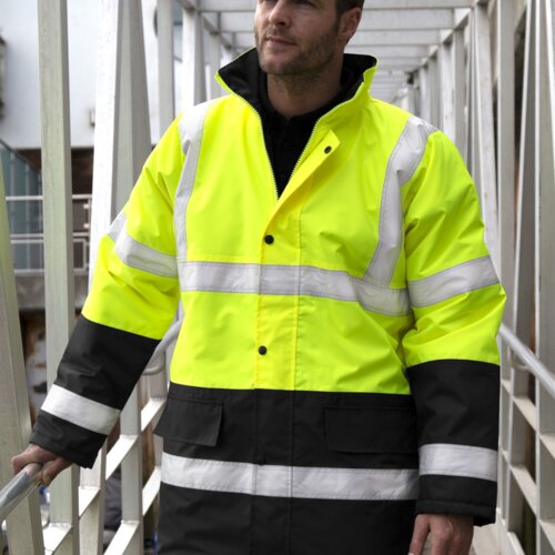 Motorway 2-Tone Safety Coat Thumbnail