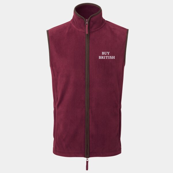 PR803 Artisan fleece gilet Thumbnail